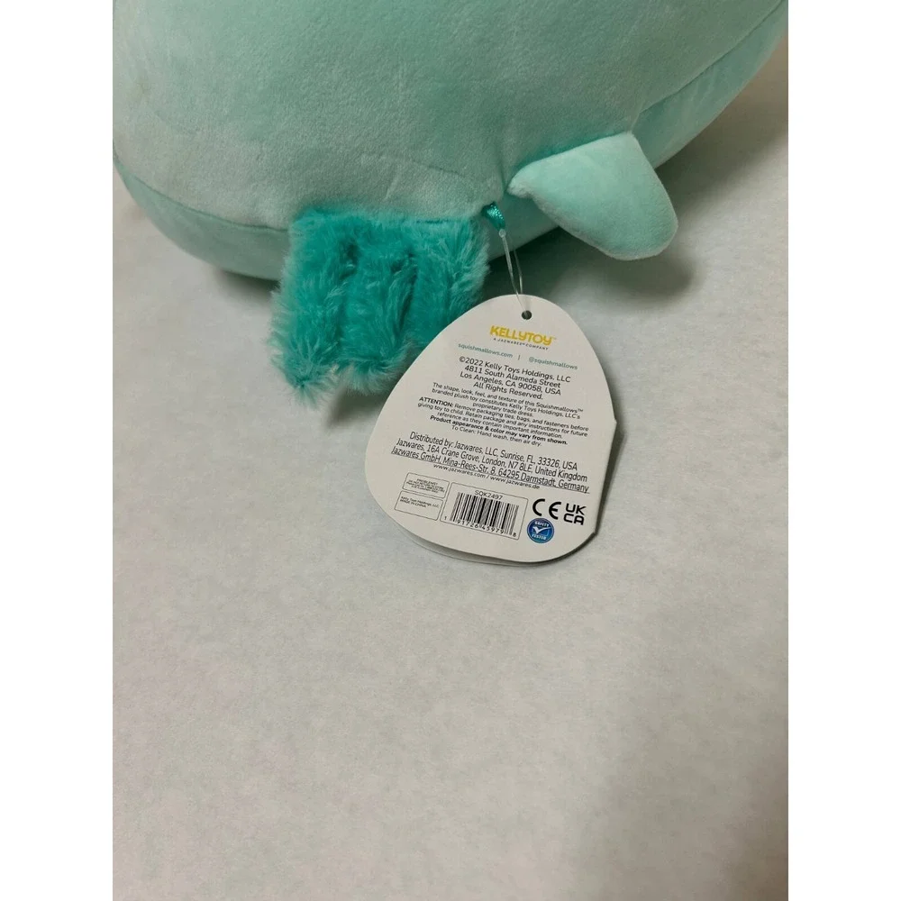 Squishmellow Anastasia The Axolotl Plush Child Toy Green Ultra‎ Soft Stuffed 10